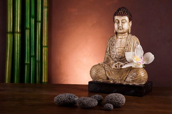 Fototapet Buddha meditativ