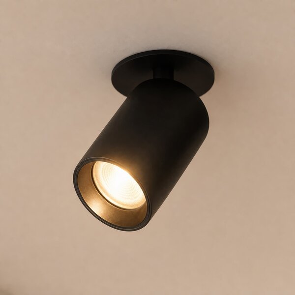 Spoturi ANTIDARK, Negru, Camera de zi, Aluminiu