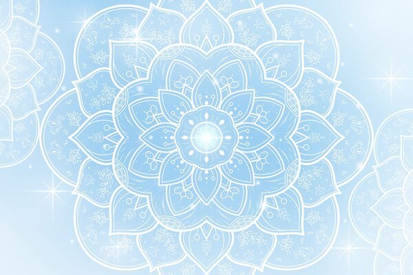 Tapet Mandala orientală cerească