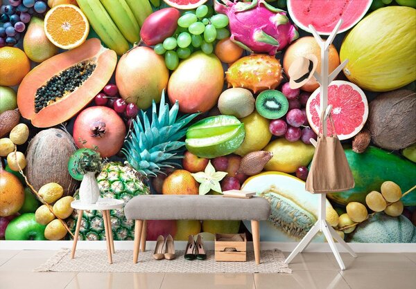 Fototapet fructe tropicale