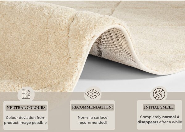 Covor Mint Rugs Norwalk Colin, 80 x 150 cm, bej