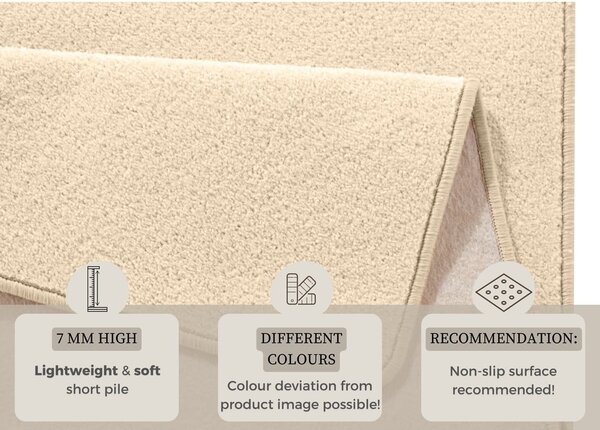 Covor bej 133x195 cm Fancy – Hanse Home