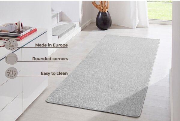 Covor tip traversă gri deschis 80x200 cm Fancy – Hanse Home