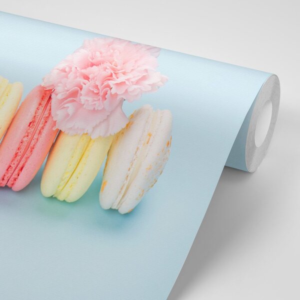 Fototapet macaroons delicioase