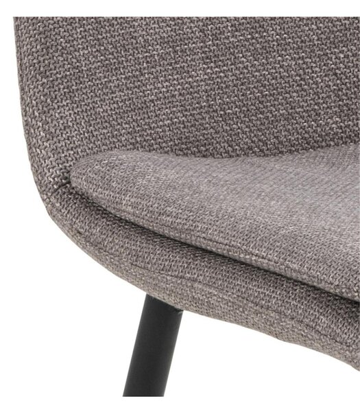 Scaun de dining Becca, gri