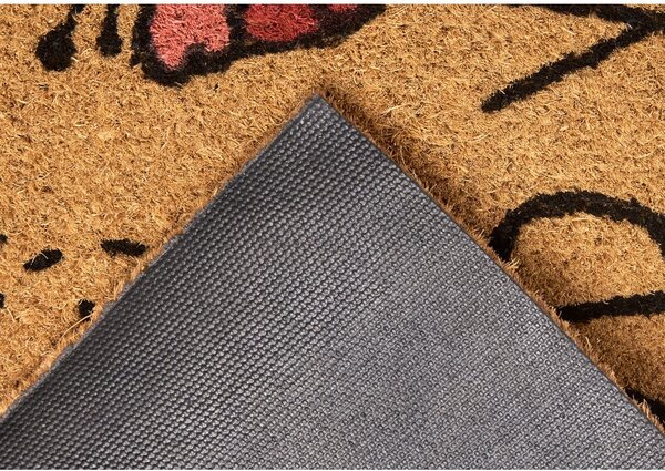 Covoraș de intrare din fibre de cocos 75x45 cm Bee Happy - Hanse Home