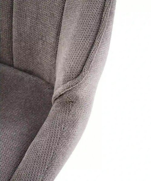 Scaun bar H122, gri - Vardo 11/negru, stofa clasica/metal, 50x54x96/11