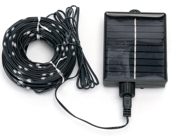 Aigostar - LED ghirlandă solară de Crăciun 300 x LED / 8 funcții 32 m IP65 alb rece 1200 mAh