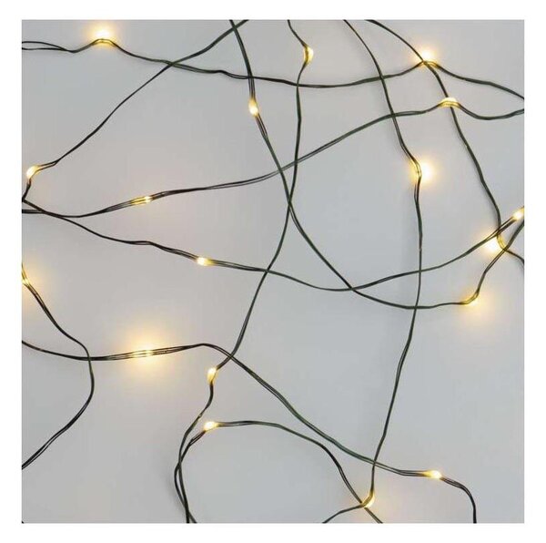 Instalație LED de Crăciun de exterior 75xLED/12,5m IP44 alb cald