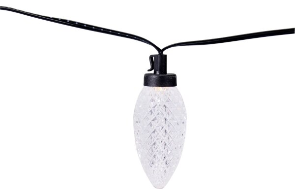Instalație luminoasă LED de exterior pentru Crăciun 20xLED/230V 14,5 m IP44 alb cald
