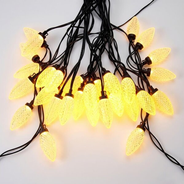Instalație luminoasă LED de exterior pentru Crăciun 20xLED/230V 14,5 m IP44 alb cald