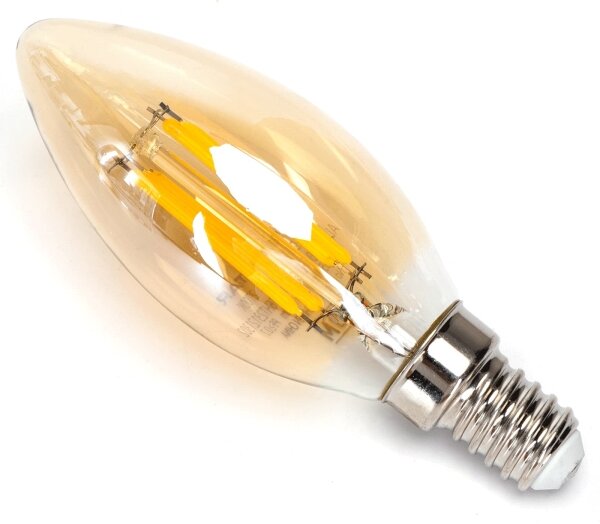 Bec LED FILAMENT C35 E14/6W/230V 2200K - Aigostar