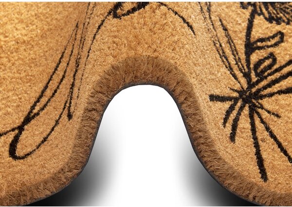 Covoraș de intrare din fibre de cocos 75x45 cm Hello & Flowers - Hanse Home