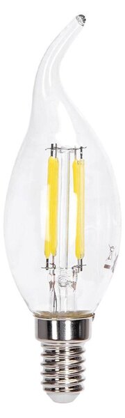 Bec LED FILAMENT C35 E14/4W/230V 6500K - Aigostar
