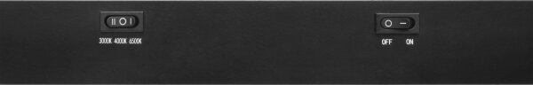 Top Light -LED Lampă sub dulap AXIS LED/15W/230V 3000/4000/6500K 60 cm neagră