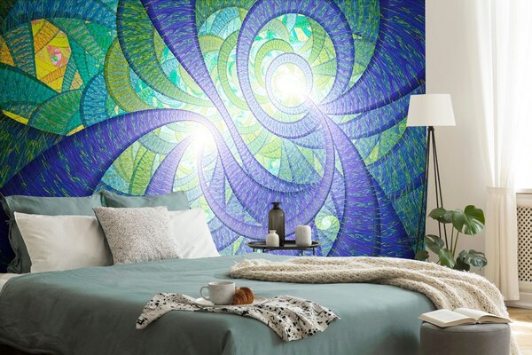 Tapet abstracție fractală