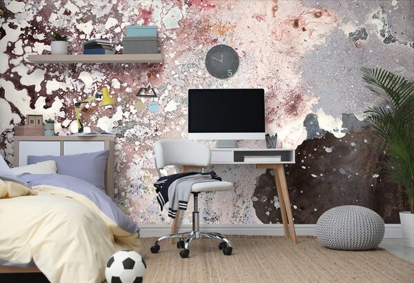 Tapet abstracție în tonuri delicate