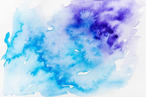 Tapet artă abstractă albastru-violet
