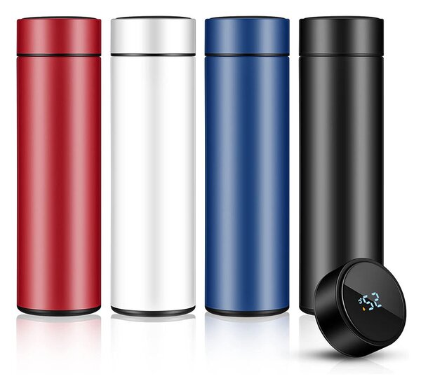Oferta 1+1, Termos Smart cu afisaj LED, 500 ml