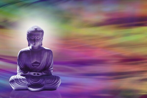 Tapet Buddha pe D972fundal abstract