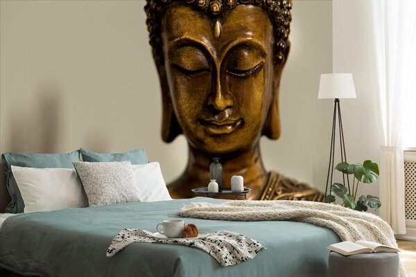 Fototapet cap de bronz al lui Buddha