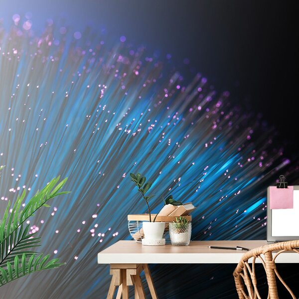 Tapet fibre optice