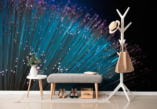 Tapet fibre optice