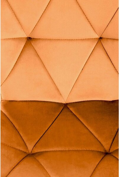 Scaun bucatarie material textil K453, caramiziu, 48x53x86 cm