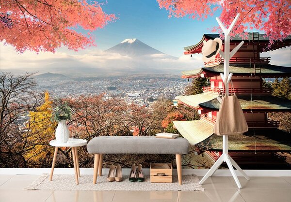 Fototapet toamna în Japonia