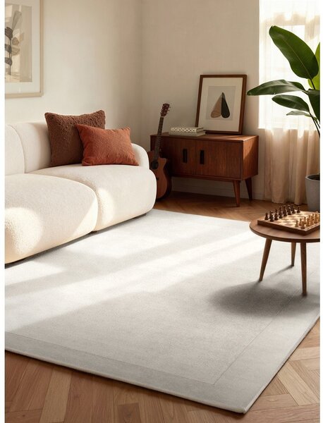 Covor crem țesut manual din amestesc de lână 120x180 cm Kari – Villeroy&Boch