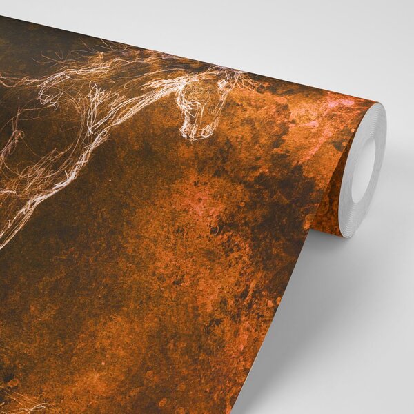 Tapet calul abstract