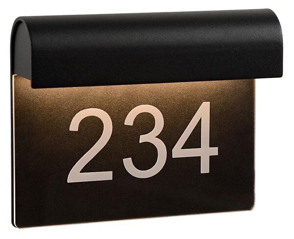 Lucide 27881/06/30 - Numar casa LED THESI LED/6W/230V IP54