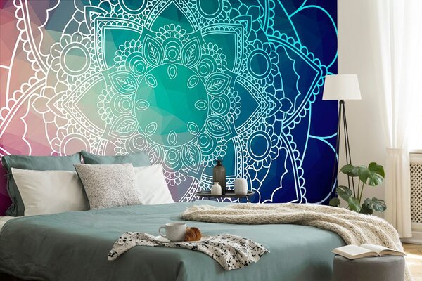 Tapet Mandala pastelată