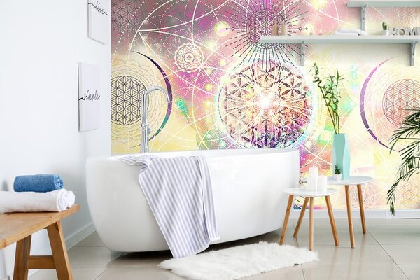 Tapet Mandala în design interesant