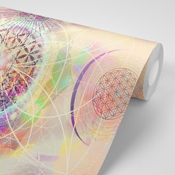 Tapet Mandala în design interesant