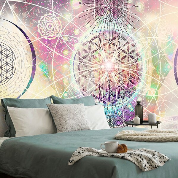 Tapet Mandala în design interesant