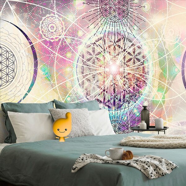 Tapet Mandala în design interesant