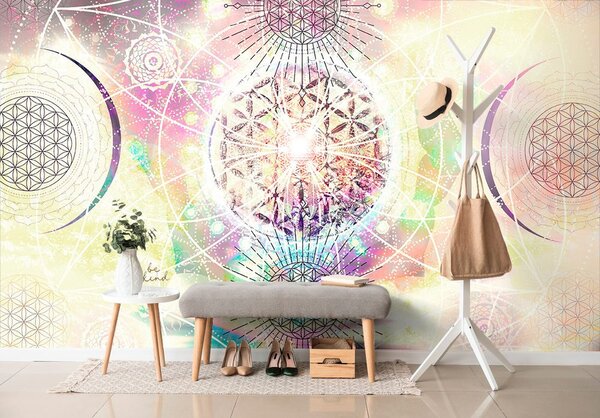 Tapet Mandala în design interesant