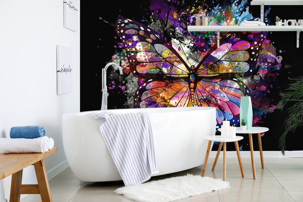 Tapet fluture neobișnuit
