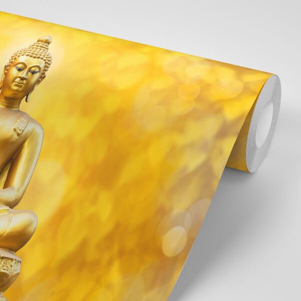 Tapet statuie Budha de aur