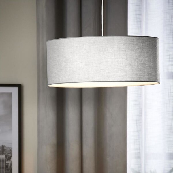 Eglo 79067 - Lustră suspendată pe cablu SITIA, 3xE27/60W/230V, gri
