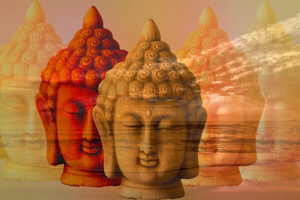 Tapet forma de Buddha