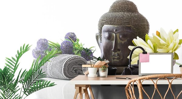 Tapet natura moartă wellness cu Buddha