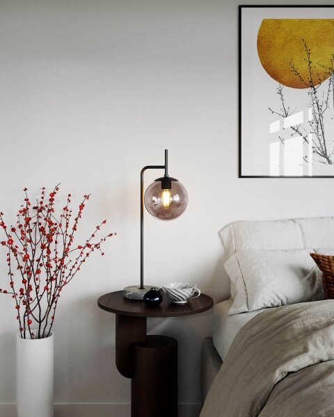 Lampă de masă BOYLE ByRydens 4002550-4505 - 1xE27/5W/230V