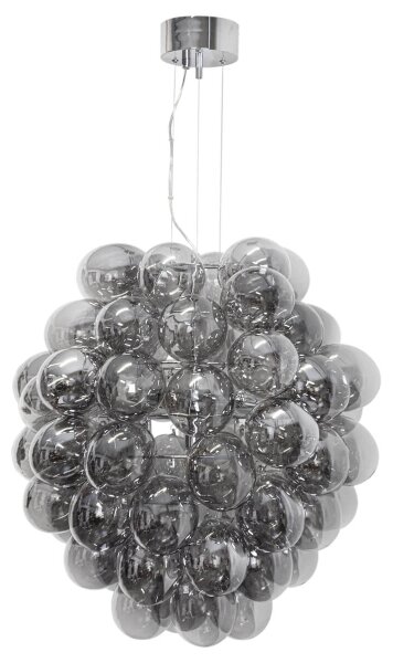ByRydens 4202230-4500 - Lustră suspendată pe cablu DELUXE 4xE14/5W/230V gri/fumuriu