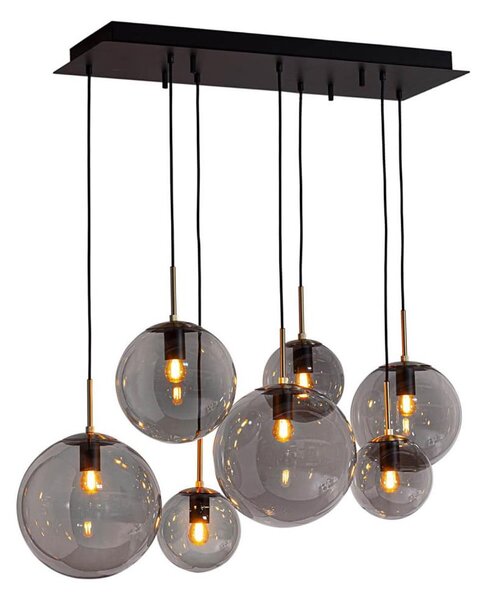 ByRydens 4202400-4002 - Candelabru suspendat pe cablu LAURA 7xE27/8W/230V