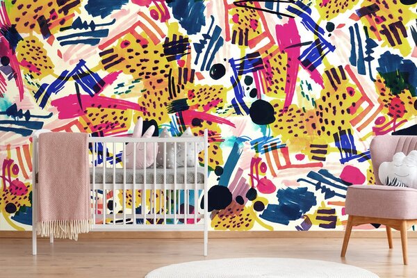 Tapet abstracție pop art