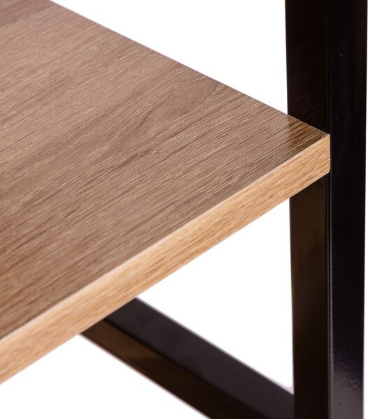 Raft rustic elegant cu 5 rafturi
