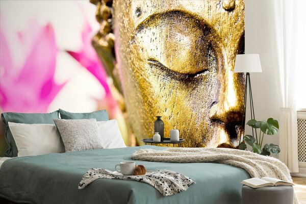 Tapet fața de aur a lui Buddha