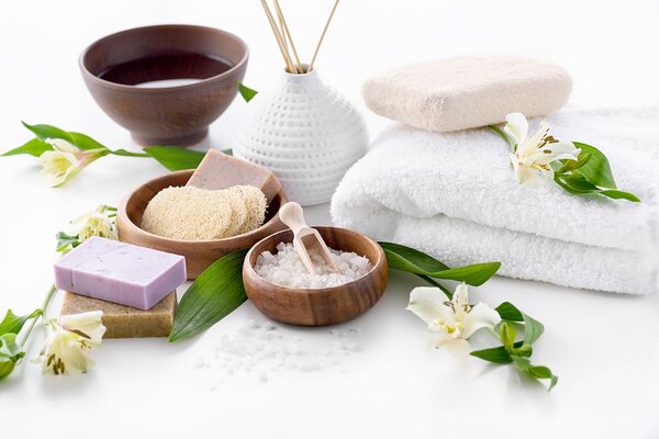 Fototapet spa natura moartă